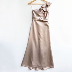 Dessy Collection Size 6 Formal Gown One Shoulder